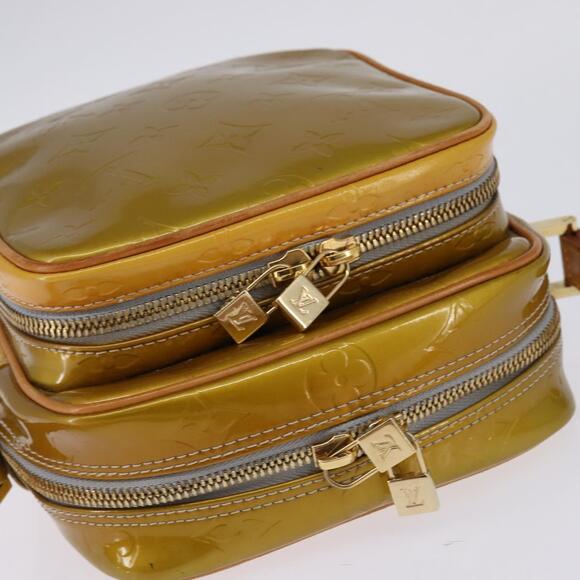 LOUIS VUITTON Monogram Vernis Wooster Shoulder Bag Gris M91036 - Picture 6 of 12